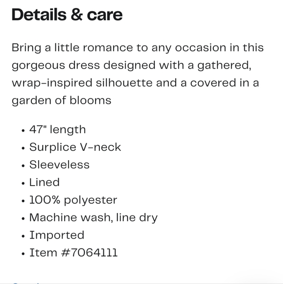 Eliza J Floral Gathered Dress Blush Sz 6 - Picture 15 of 15